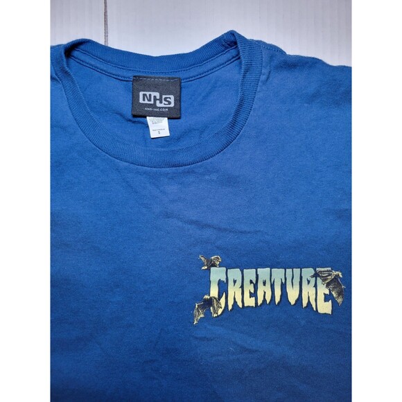 CREATURE Skateboards NHS Vintage 90s Y2K Horror Skull Bats Skeleton Mens S Retro - Picture 4 of 7